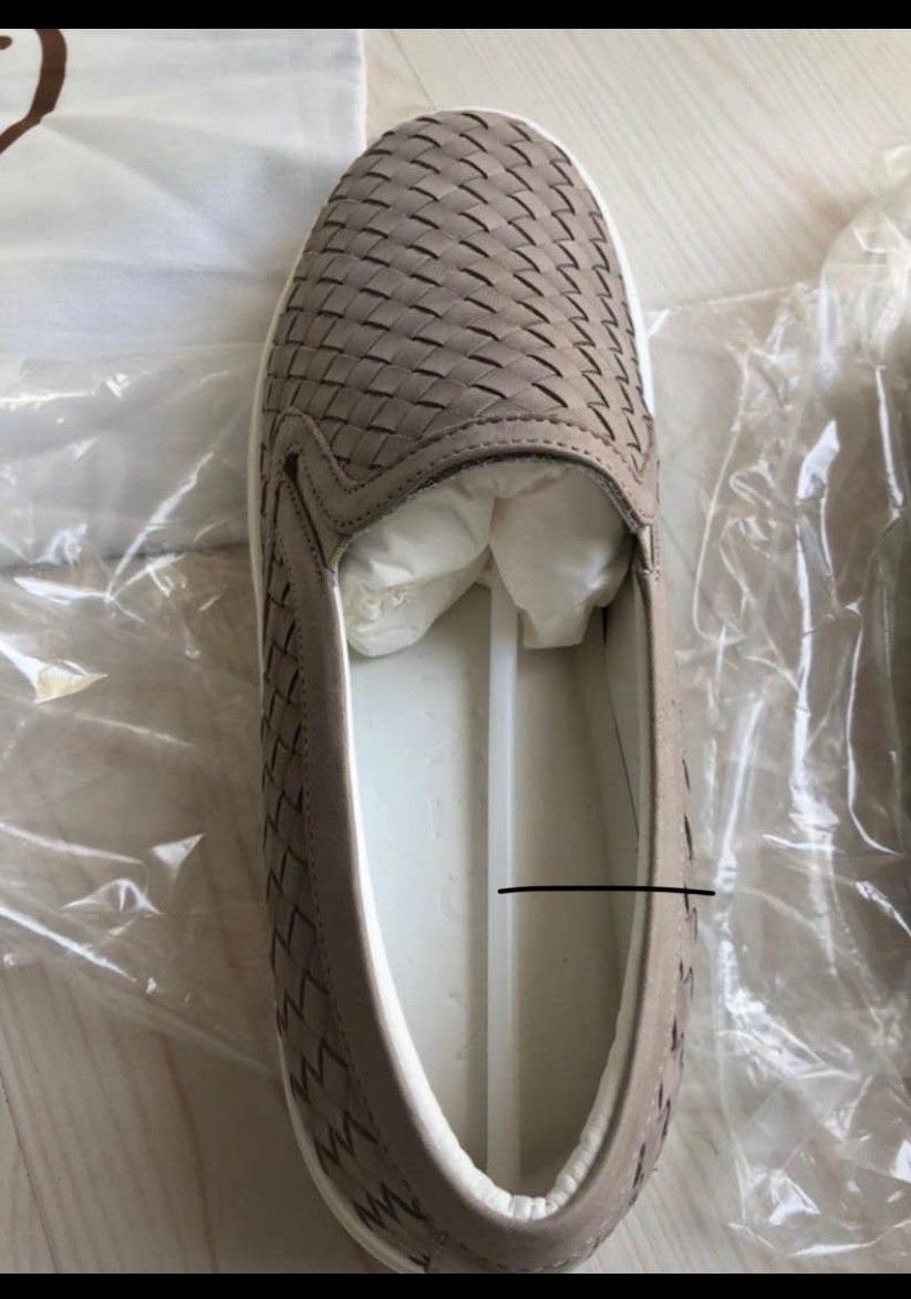New w/box M Gemi Sz 39.5 EU or 9.5 US Cerchio Nubuck Leather Slip On Sneakers