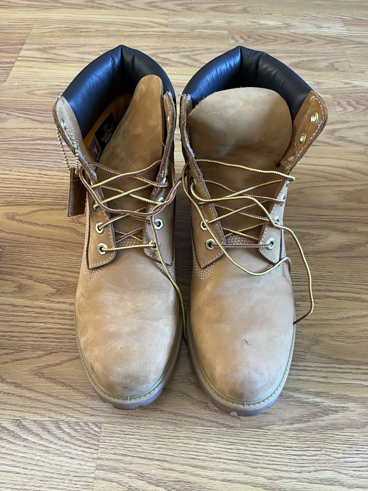 NEW Timberland 6 Inch Boot Wheat Nubuck Premium TB010061-713 Men’s SIZE 10.5