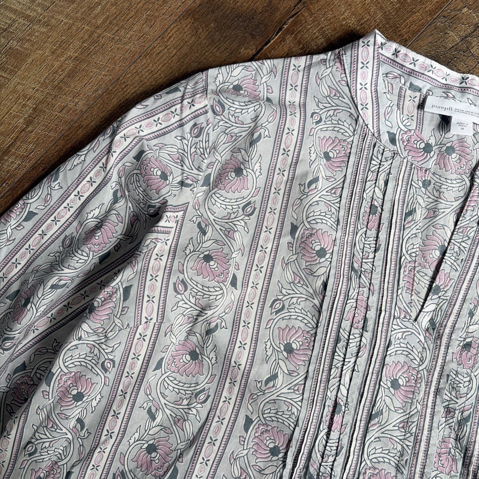 J Jill | NWT Organic Cotton Thin Lightweight Summer Blouse Medium