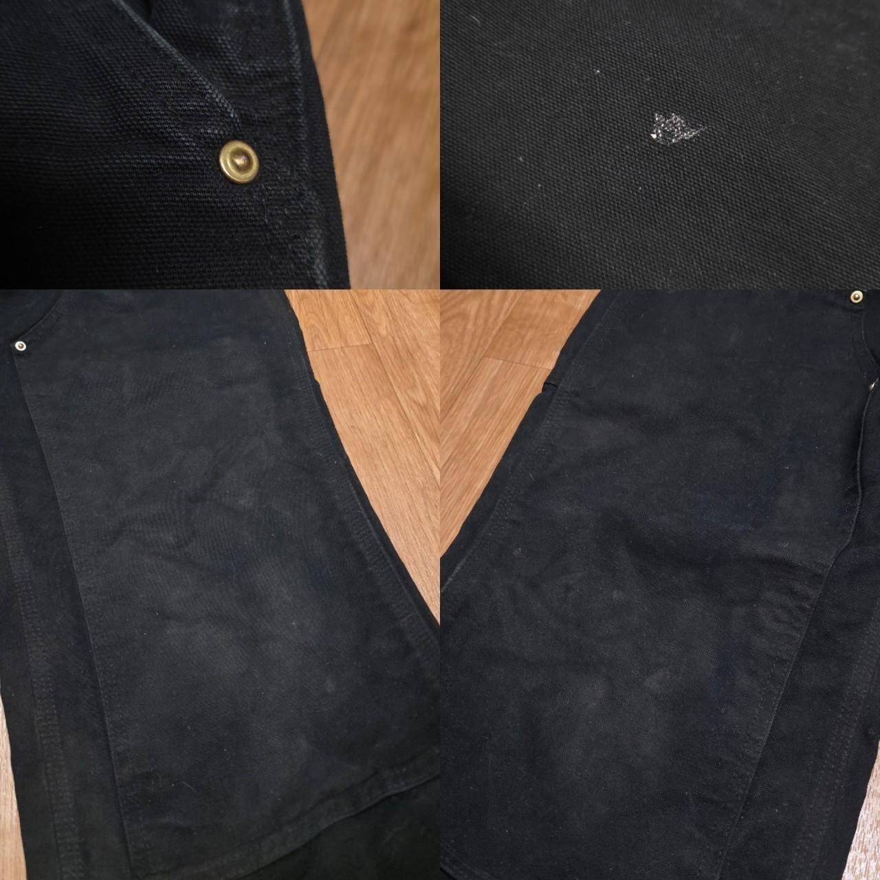 Carhartt Double Knee Carpenter Pants B01 BLK Size 32×30 Made in USA