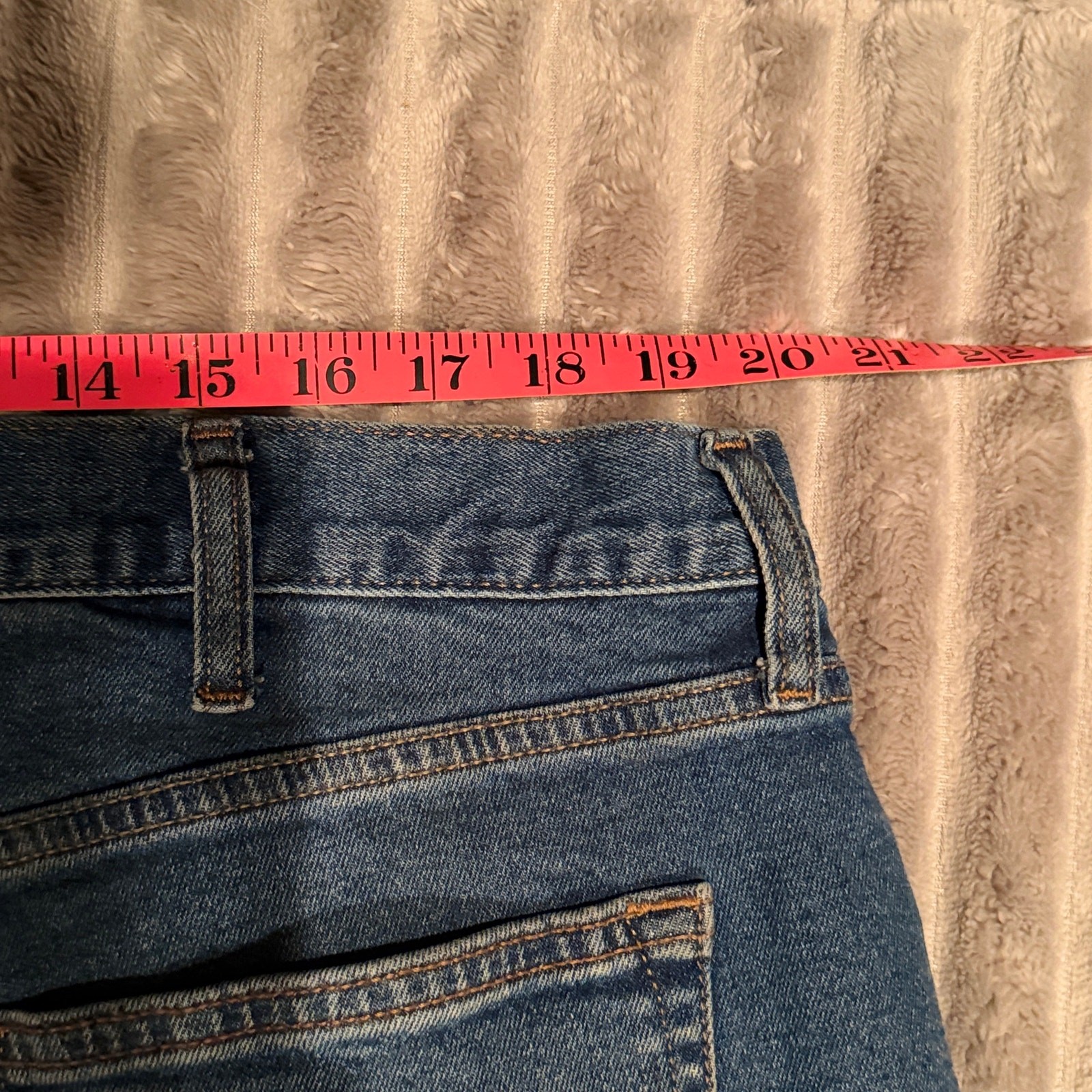Old Navy Straight Leg Jeans Men’s 40×34 Medium Wash Denim Blue Classic
