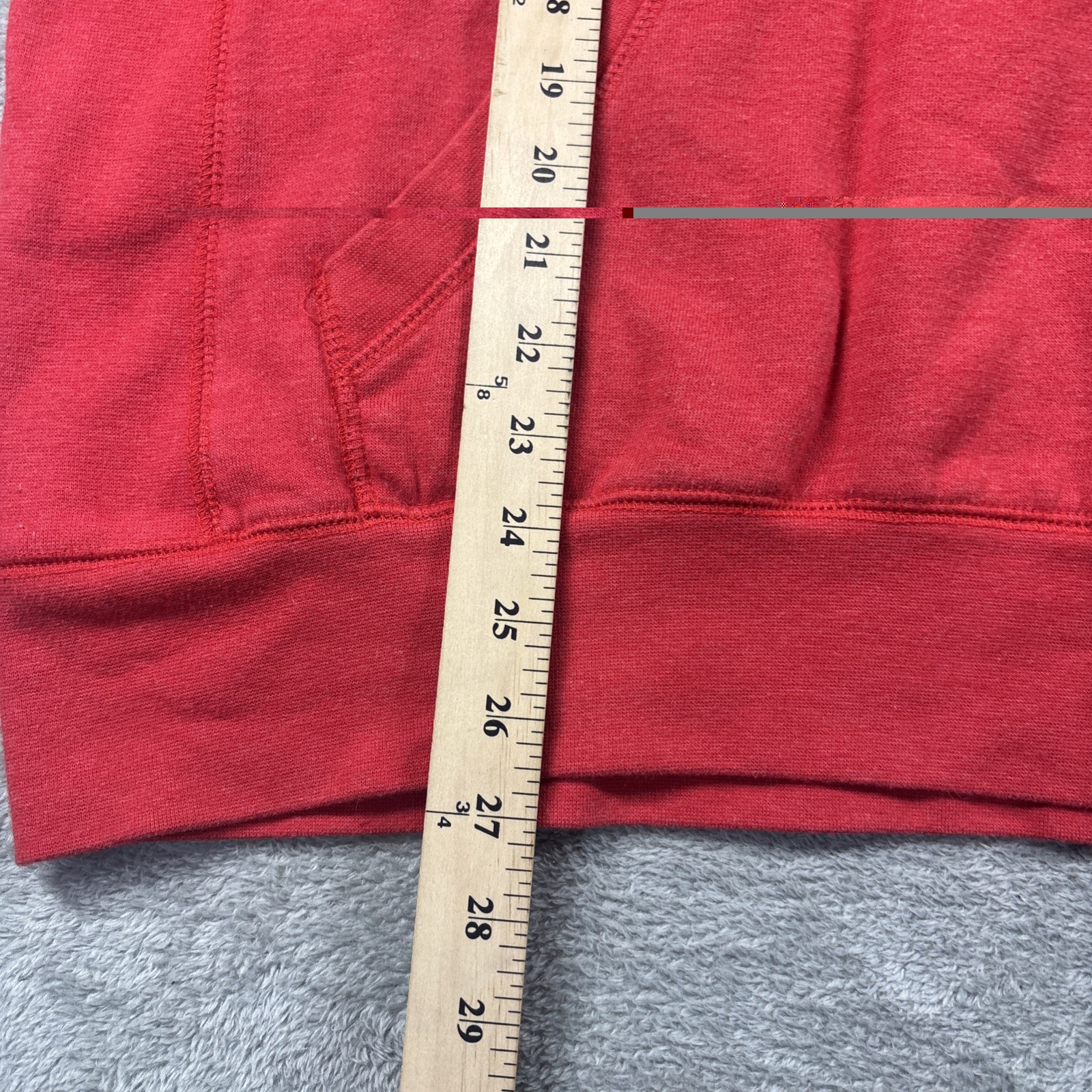 Rivalry Threads 91 Men’s Georgia Bulldogs Vintage-Style Hoodie Red Size XL