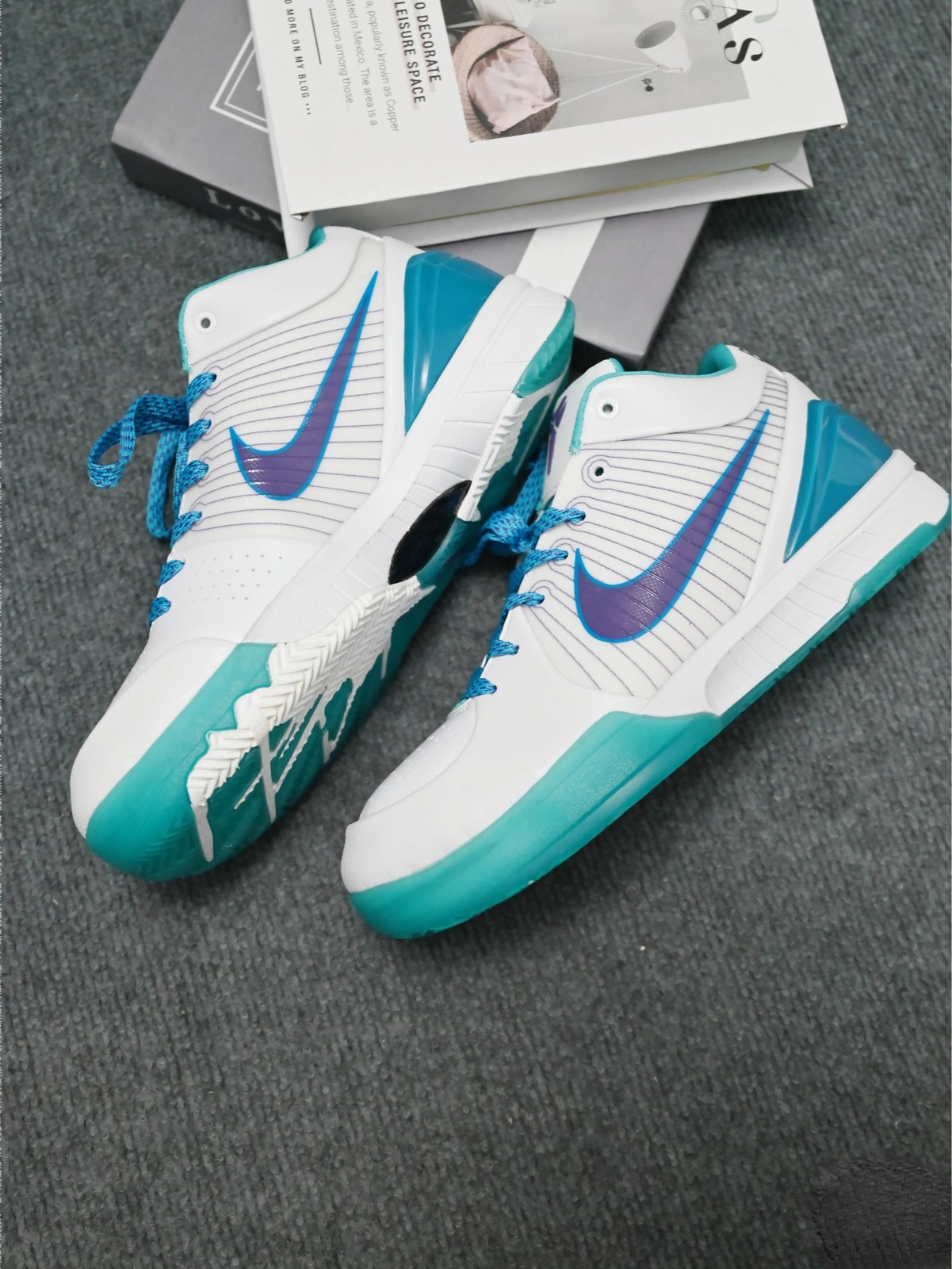 Zoom Kobe 4 Protro Draft Day Hornets – AV6339-100