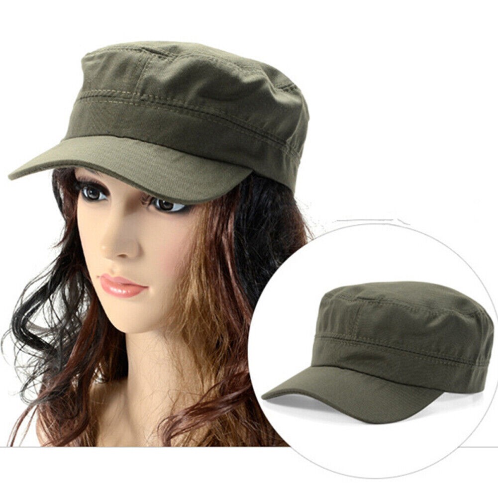 Unisex Baseball Cap Breathable Flat Top Hat for Outdoor Sports, Casual & Formal