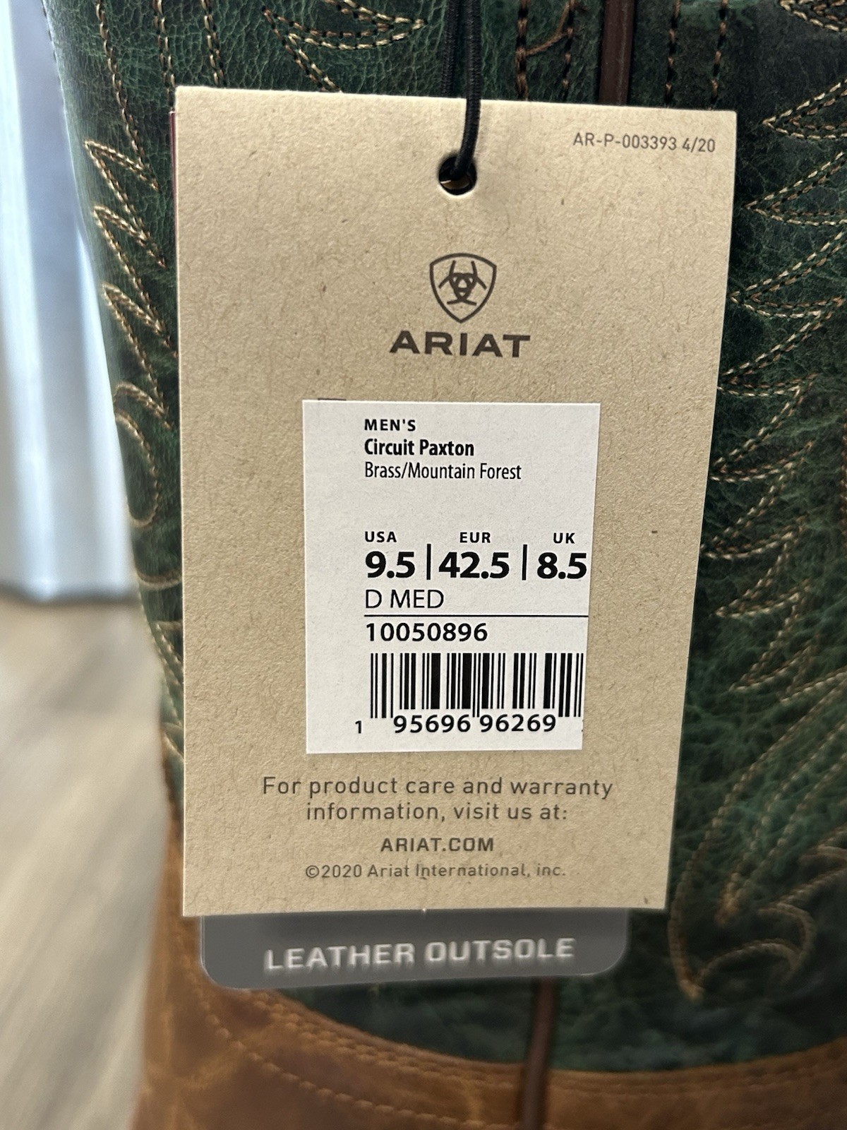 Ariat Men’s Circuit Paxton 9.5