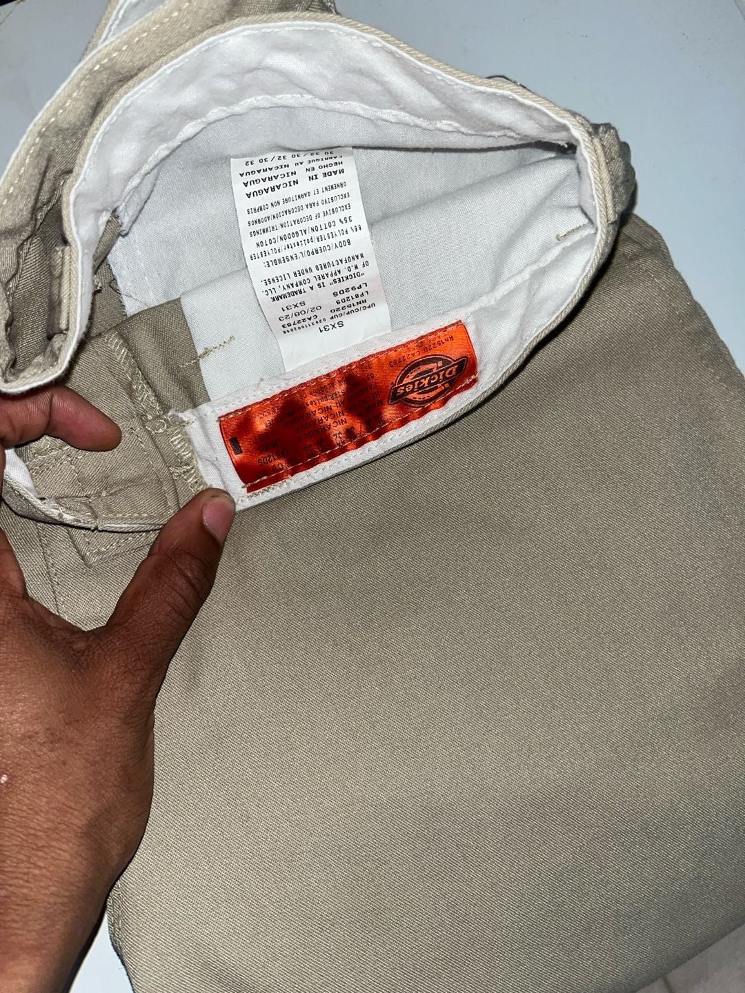Dickies Original 874 Work Pants Khaki Tan