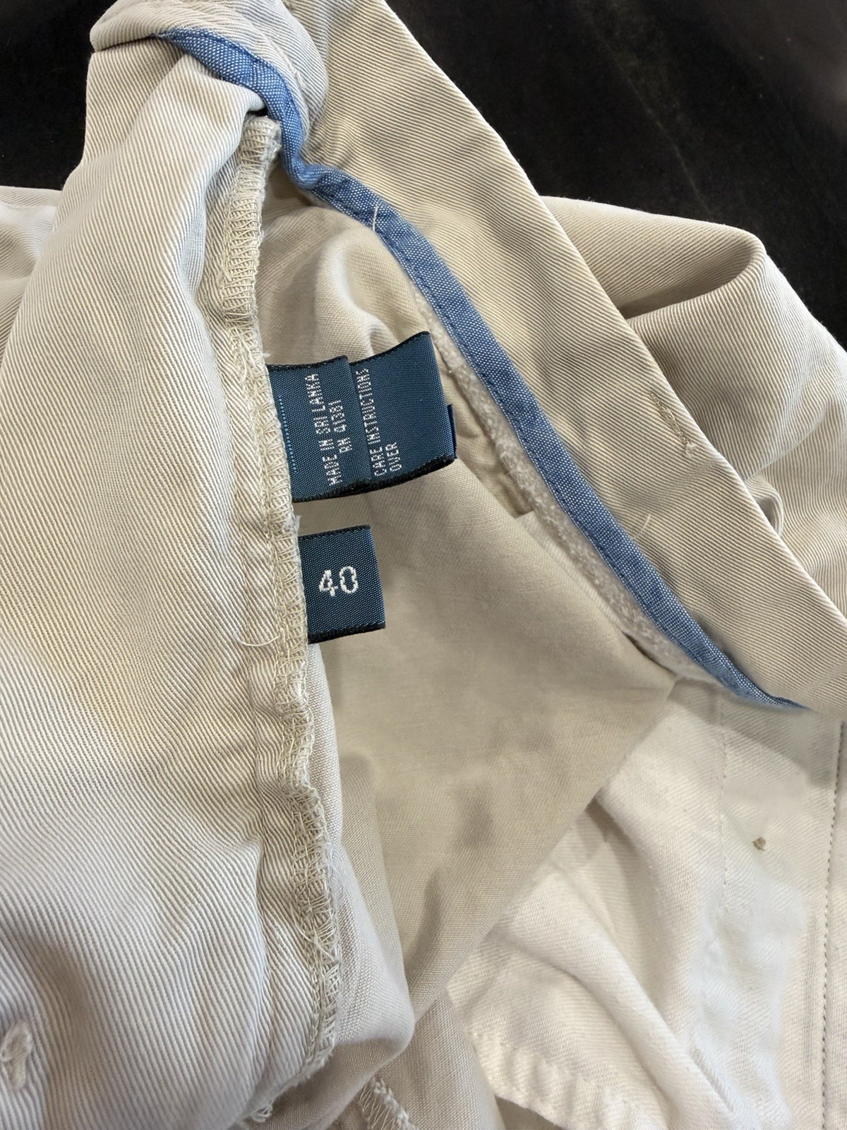 Polo Ralph Lauren Classic Fit Pleated Shorts Mens 40 Beige Khaki Casual Golf