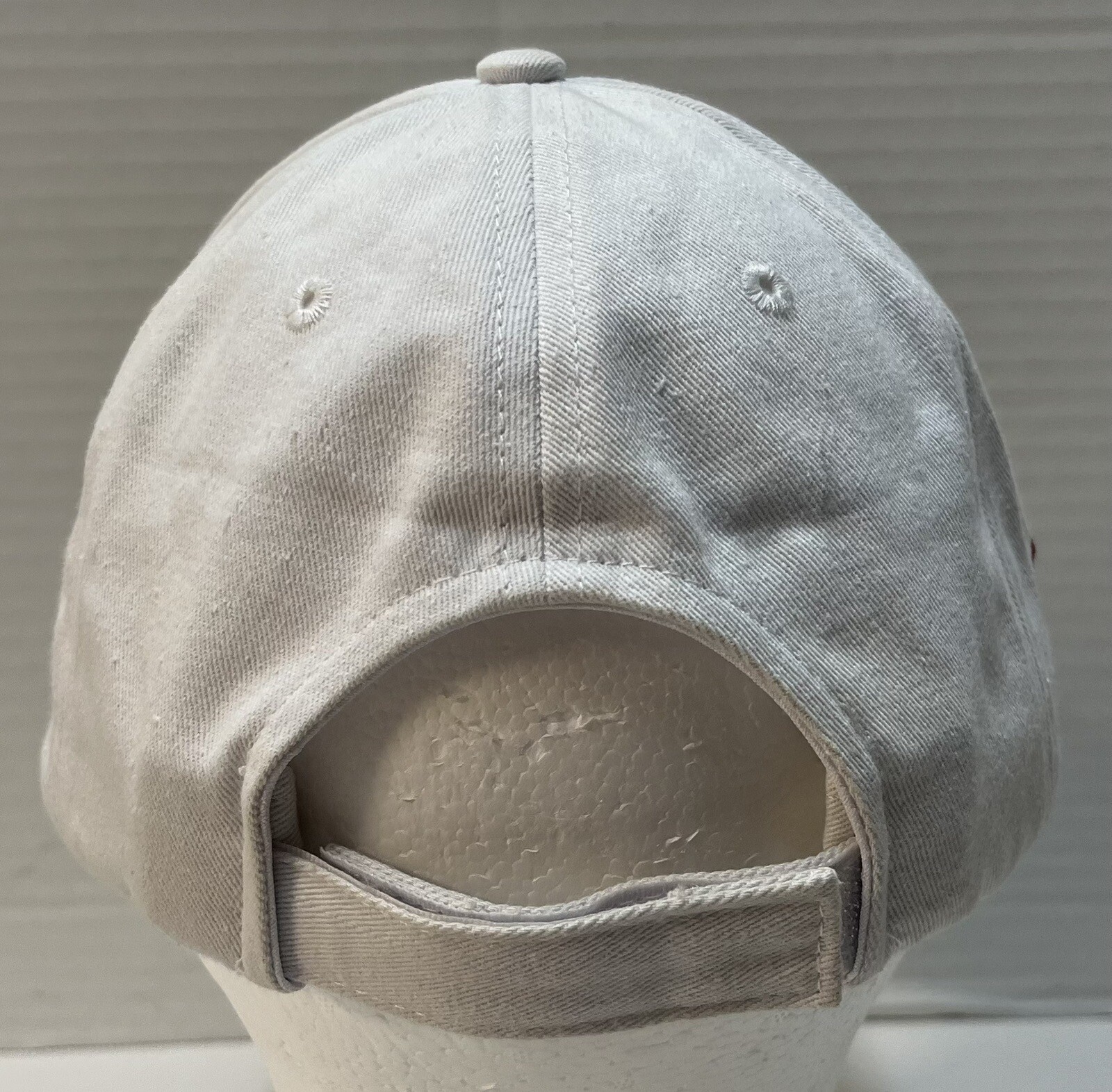 GOLD STAR FS Seed Corn Adjustable Ball Cap Hat Windmill Tractor Barn Farmer EUC