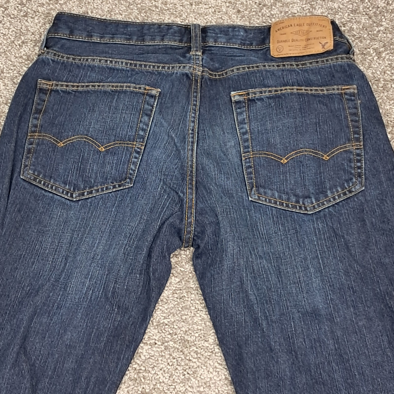 American Eagle Outfitters Women’s Original Straight Jeans Blue 30×36