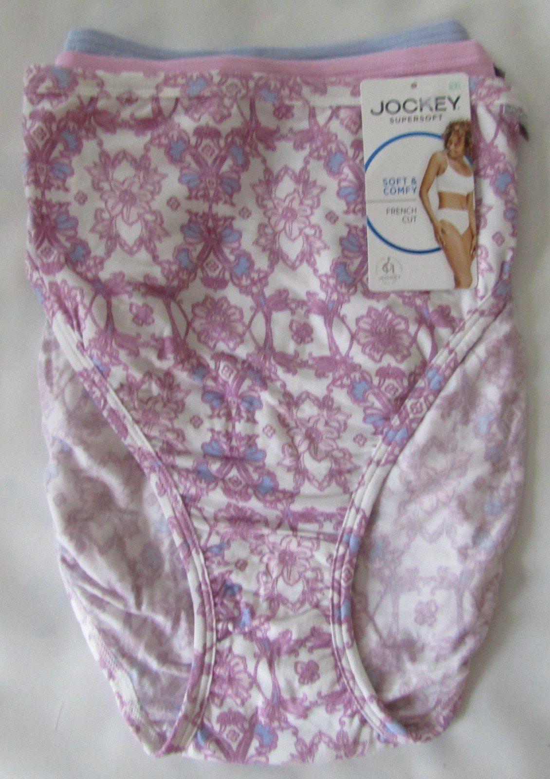 Jockey Supersoft Soft & Comfy Stretch French Cut Underwear – Women’s Size 8 New