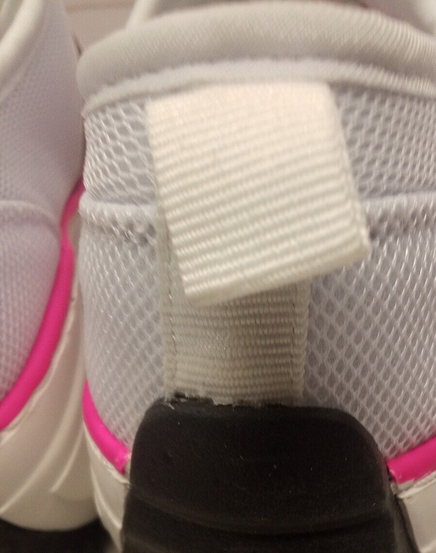 Joy Comfort Performance Mesh Sneakers w/ Podiatric Insole White,Pink,Black US 6M
