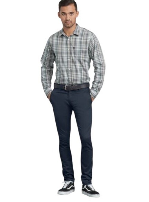 Dickies Mens Flex Work Pants Skinny Fit Straight Leg Navy 36×30 NEW WITH TAGS!!