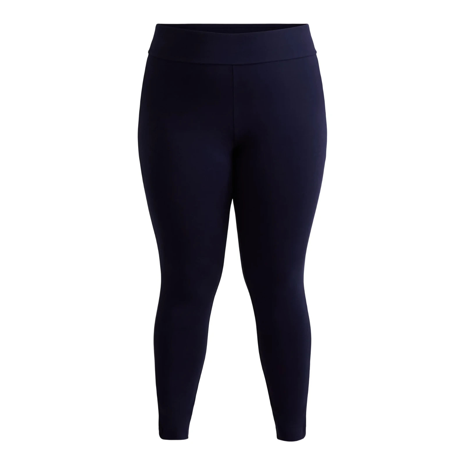 Terra & Sky 4X (28W-30W) Dark Navy High Waist Ankle Length Leggings NWT