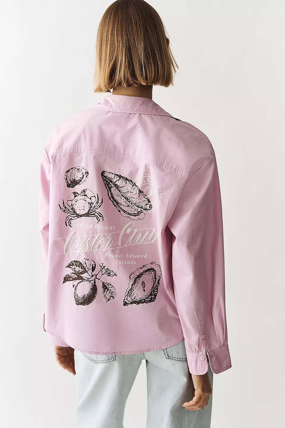 Anthropologie – Novelty Shrunken Bennet Buttondown Shirt by Maeve