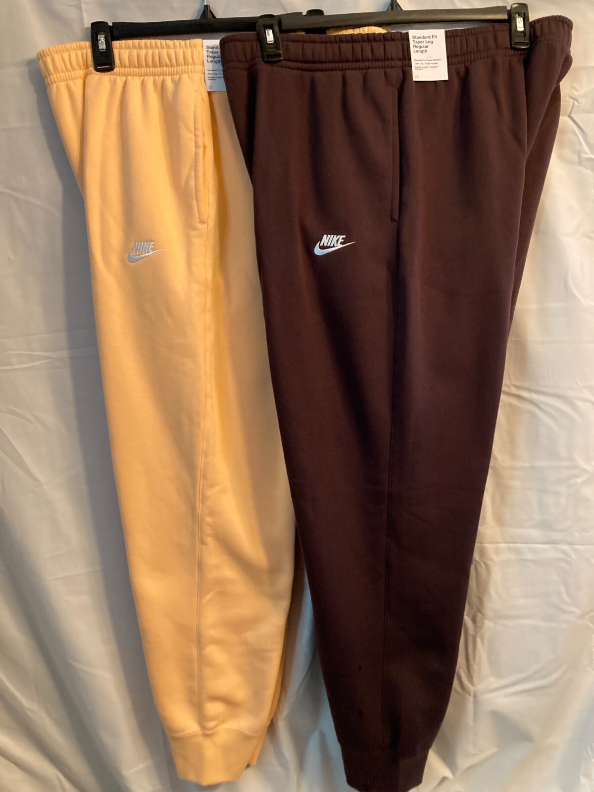 NWT Men’s Regular/B&T Nike Fleece Pants: Cargo, Jogger, Open Hem