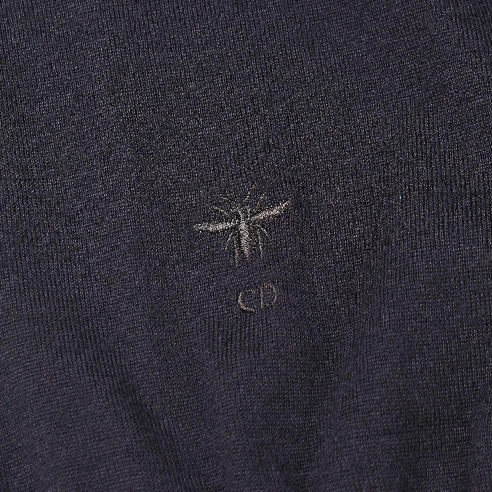 Dior BEE Embroidery Frill Short Sleeve Knit Blouse – DUTY FREE