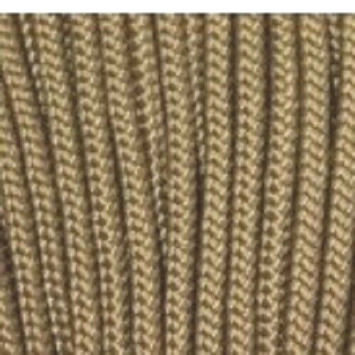 Coyote Brown Boot Laces *Guaranteed for Life* 3mm Paracord Steel Tip Shoelaces