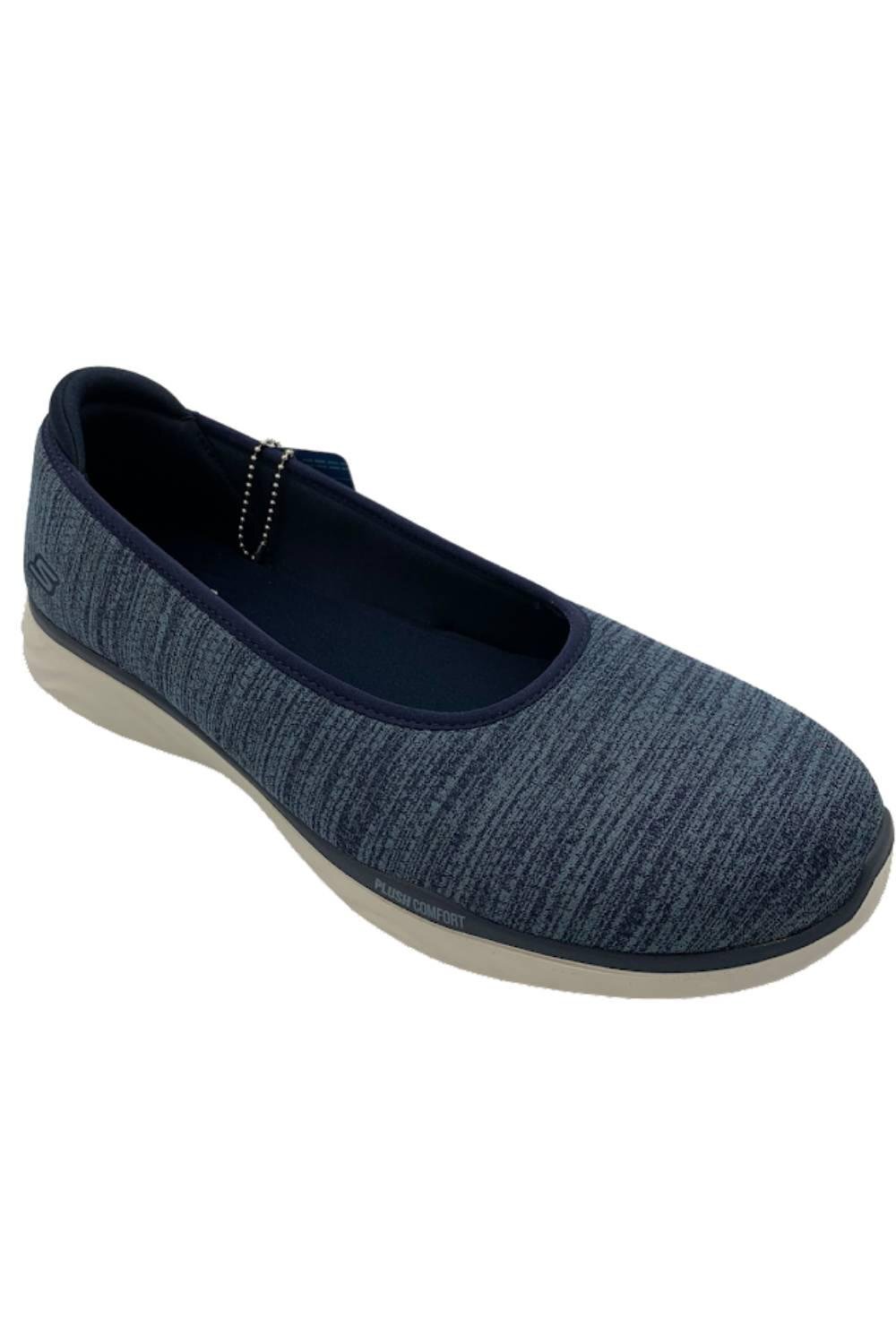 Skechers On-the-GO Ideal Washable Mesh Ballet Flats Sweetie Navy