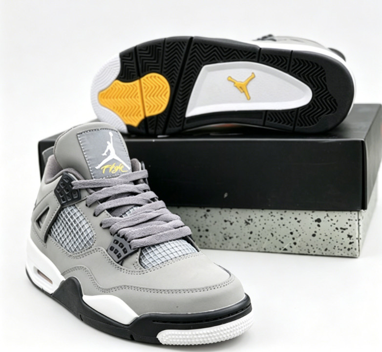Jordan 4 “Cool Gray” Mid Top Men’s Retro Basketball Shoes Us Size 6-13