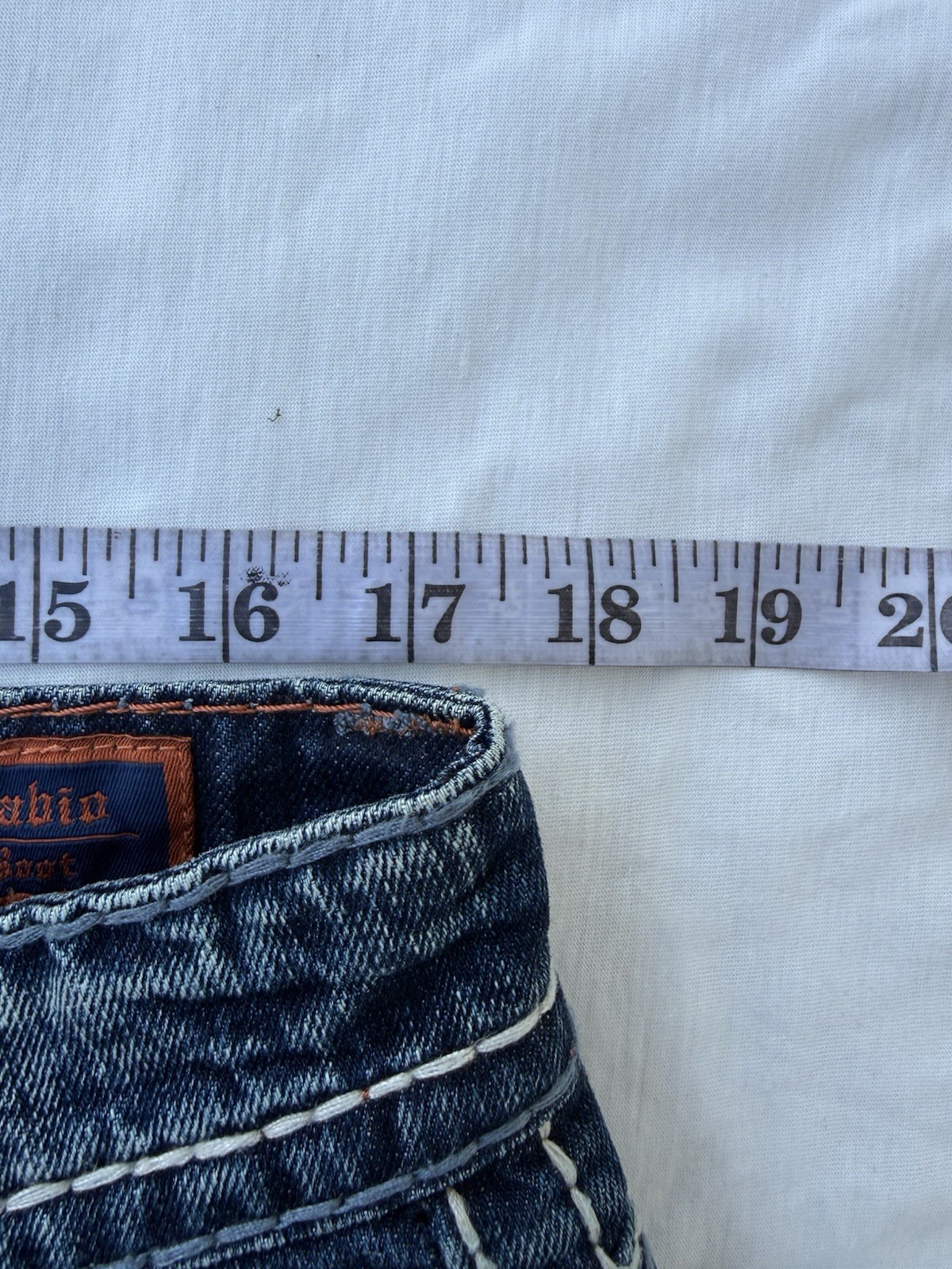 Rock Revival Men’s Denim Jeans 33 35X31 Fabio Boot Cut Excellent Condition