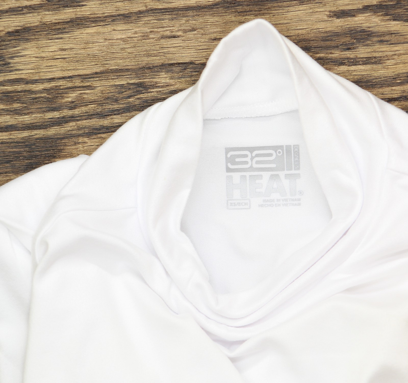 32 Degrees Womens Base Layer Mock-Neck Top White XS