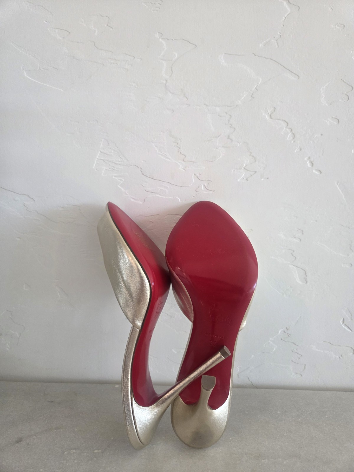 Christian Louboutin Peep Toe Heels