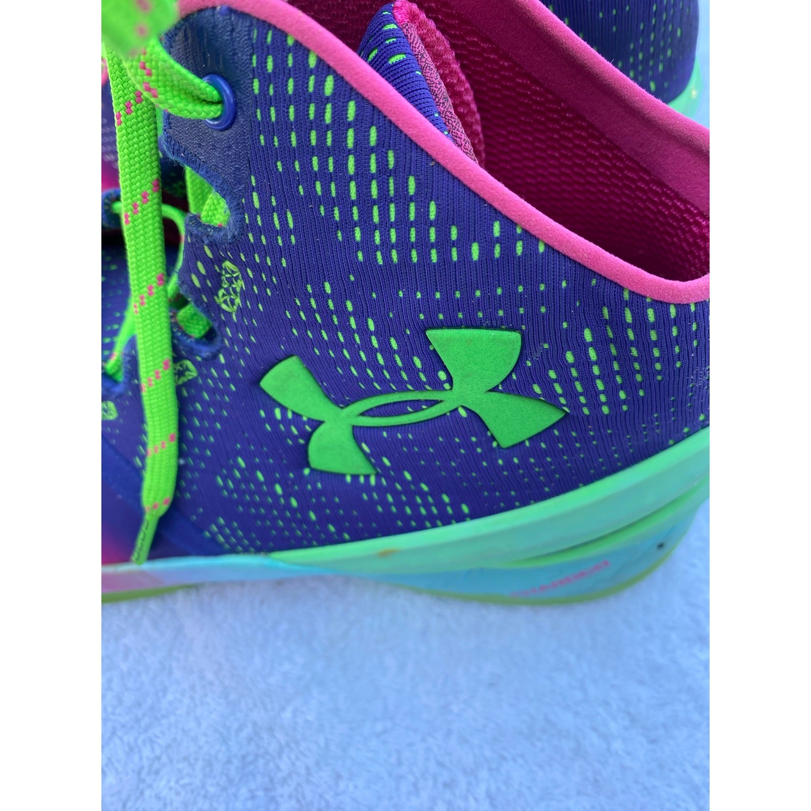 Under Armour Curry 2 Retro “Northern Lights” Basketball Shoes – Men’s 10.5