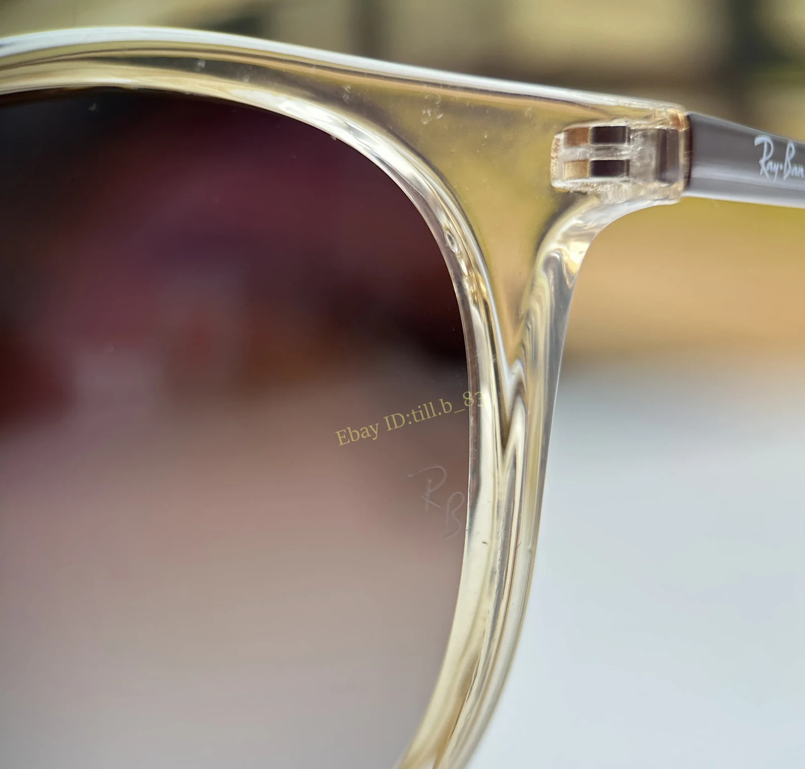 *New* RB4171 Ray-Ban Erika Polarized Sunglasses Brown Gradient UV Protection54mm