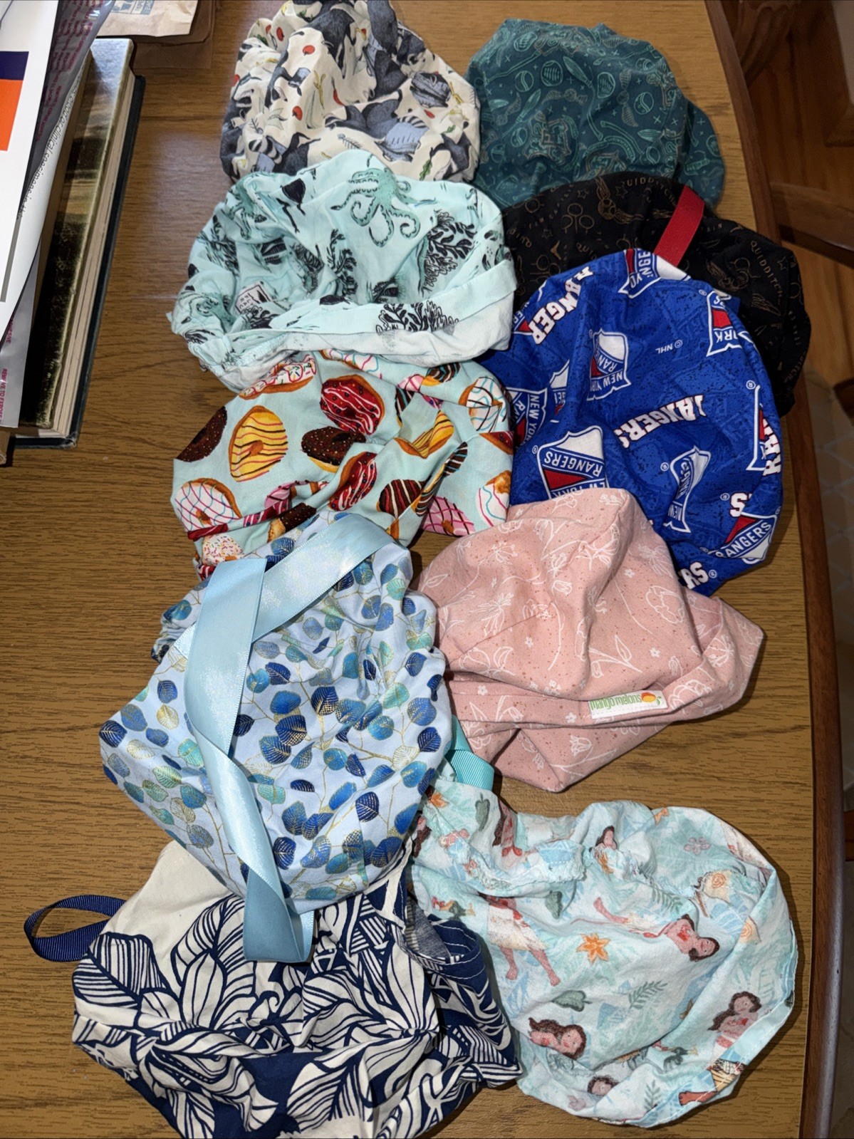 10 Pack Do Rag Durag Skull Caps Women mix lot of 10 bandana cloth type