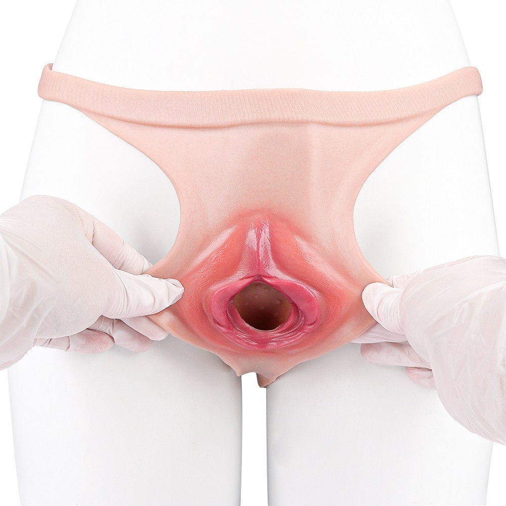 Silicone Panty Fake Vagina Shorts Hip Shaping Pants For Crossdresser Transgenser