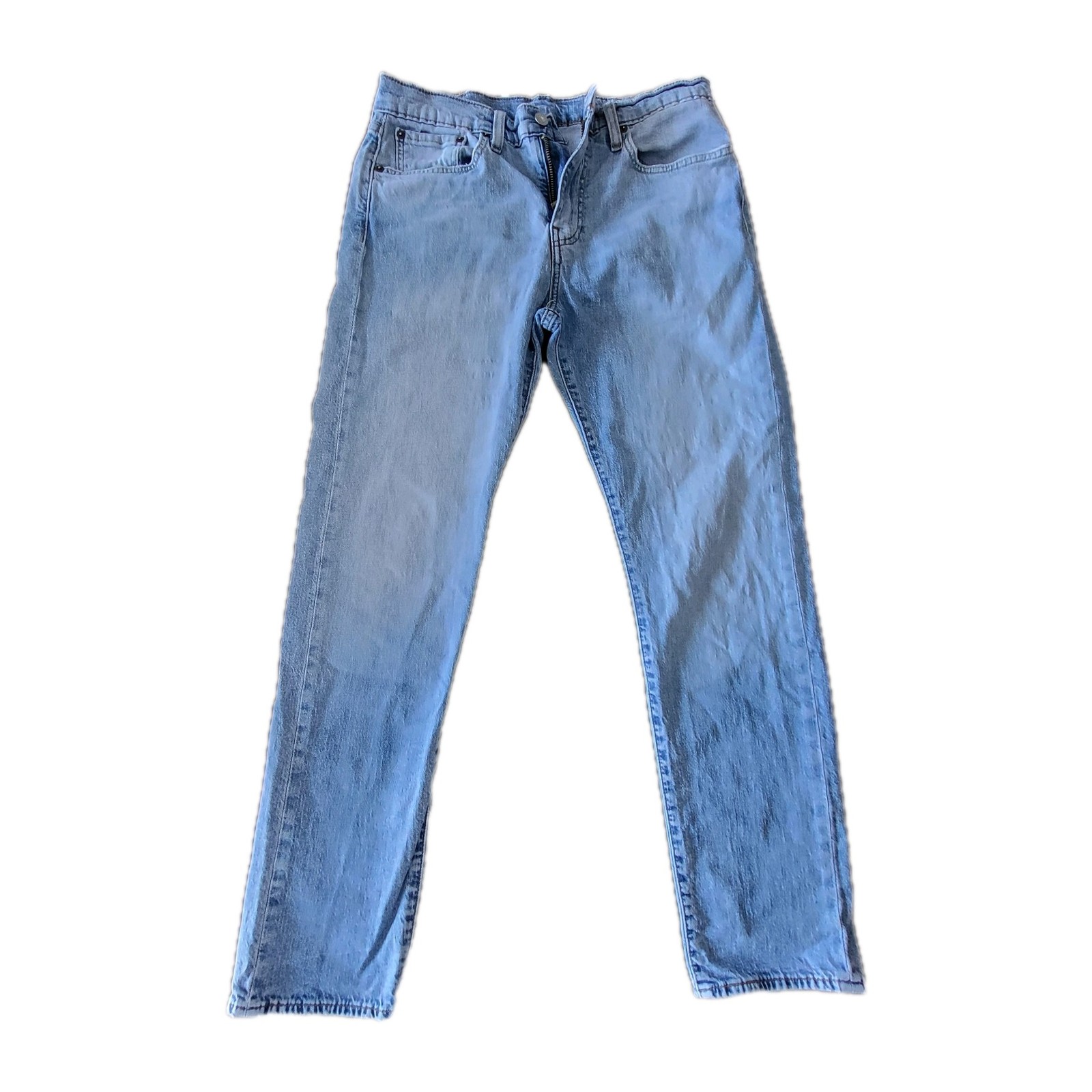 Levi’s 502 Men’s 32×32 Light Wash Big E Regular Fit Denim Jeans