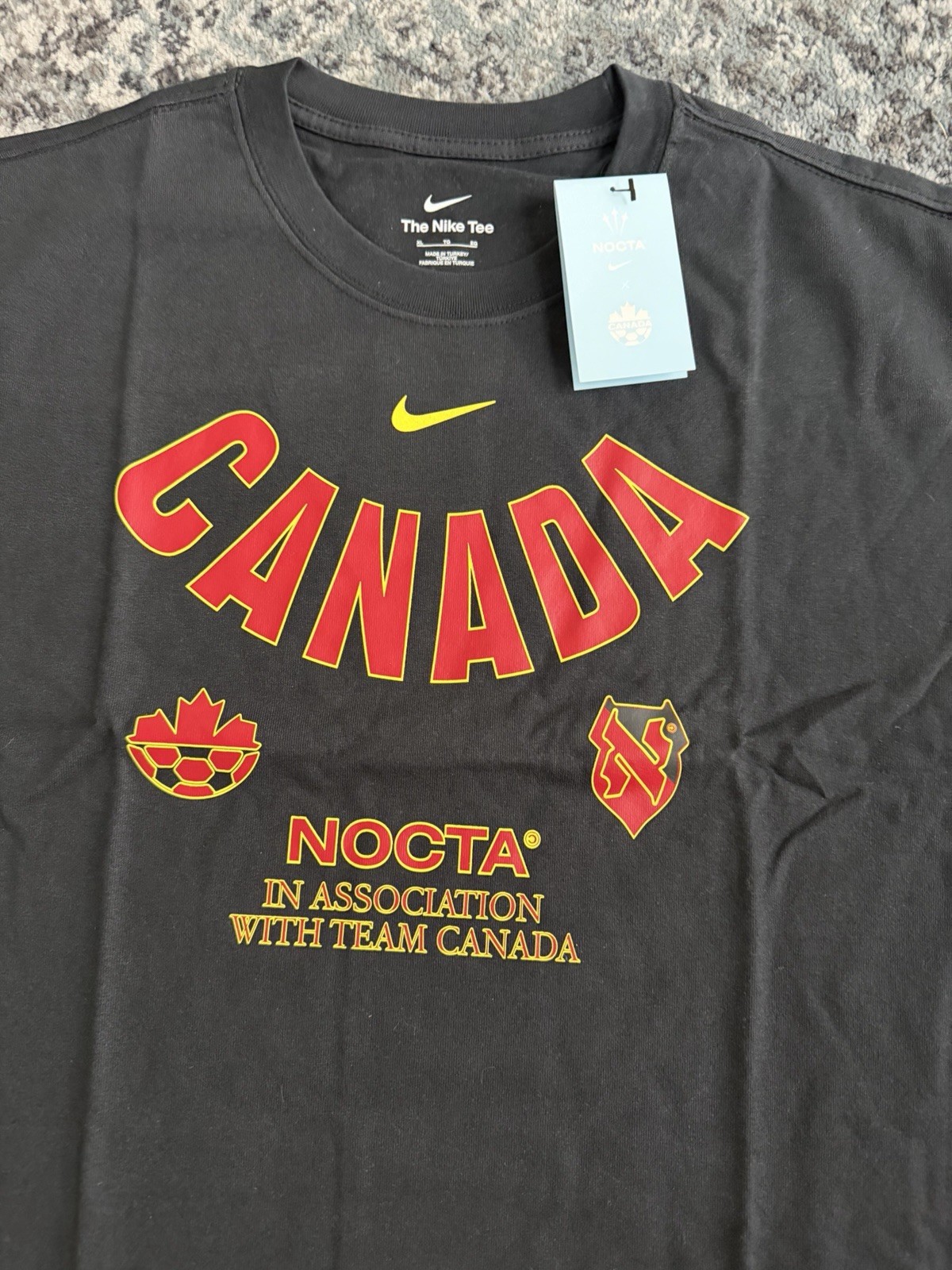 Nike Canada x Nocta Men’s T-Shirt Size Large IN HAND READY TO SHIP