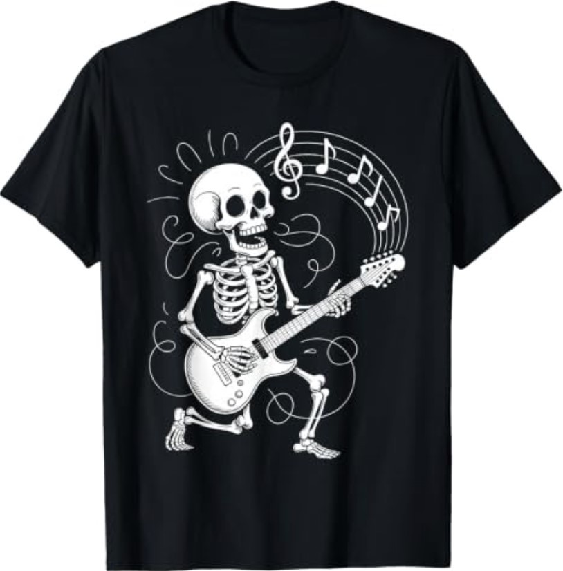 Funny Guitar Design for Men Women Guitarist Guitar Player T-Shirt