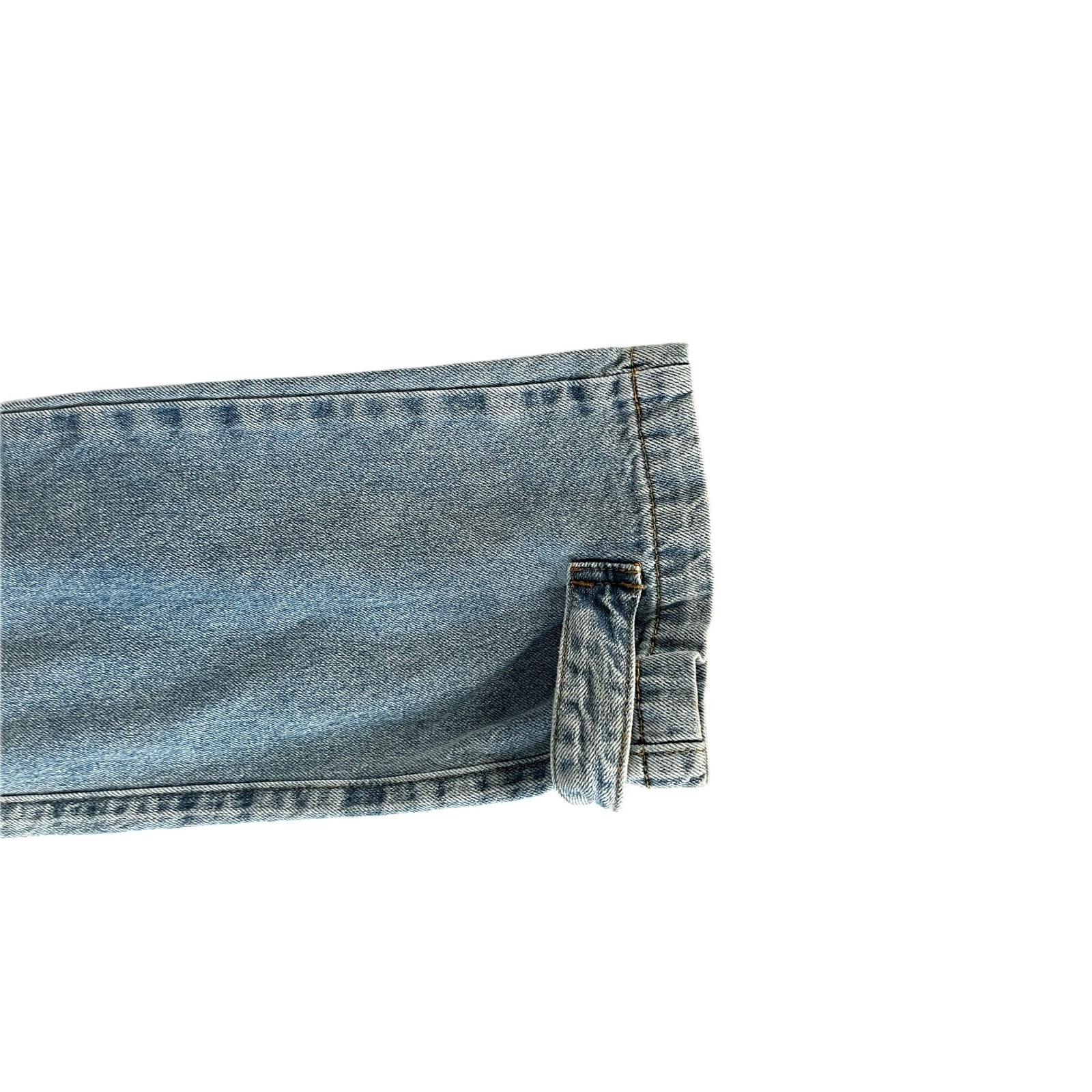 AMAZING y2k Beginning Boutique Light Wash Cargo Jeans Wide Leg Women’s Size 4