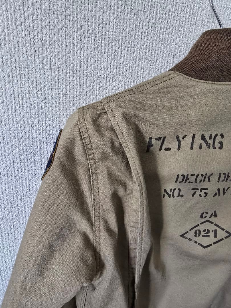 AVIREX Tankers Flying Tiger military Jacket Blouson Coat Men Size M Genuine
