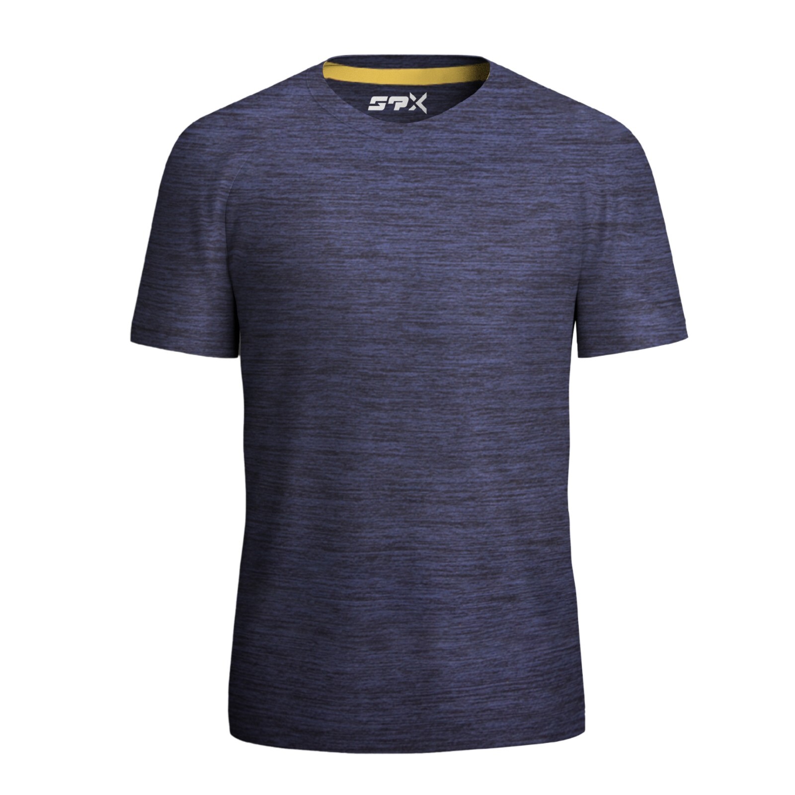 [5 Pack] Mens Active Athletic T Shirts Gym Running Workout Dry-Fit Crew Neck Top