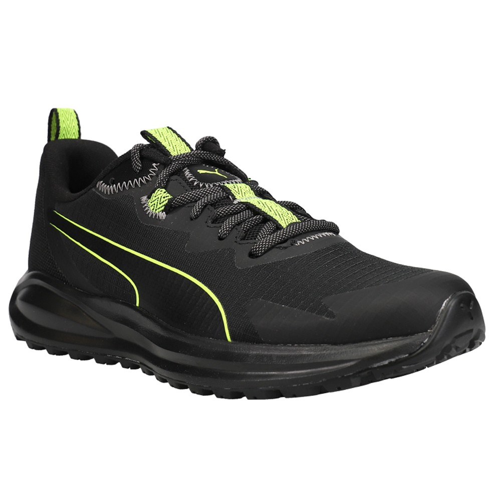 PUMA Twitch Runner Trail Running Mens Black Sneakers Athletic Shoes 37696101
