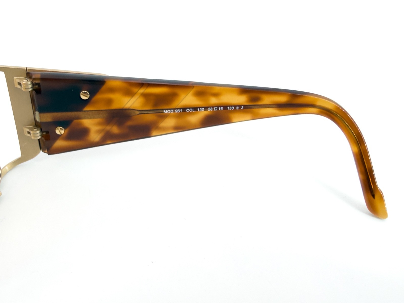 Cazal 961 Sunglasses FRAMES 130 Gold 58[]16-130 Tortoise Brown Germany M724