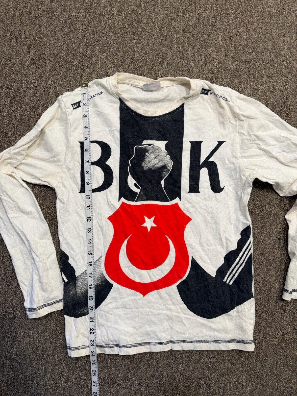Besiktaş Besiktas Shirt Say No To Racism Çarşi BJK Super Lig Turkiye