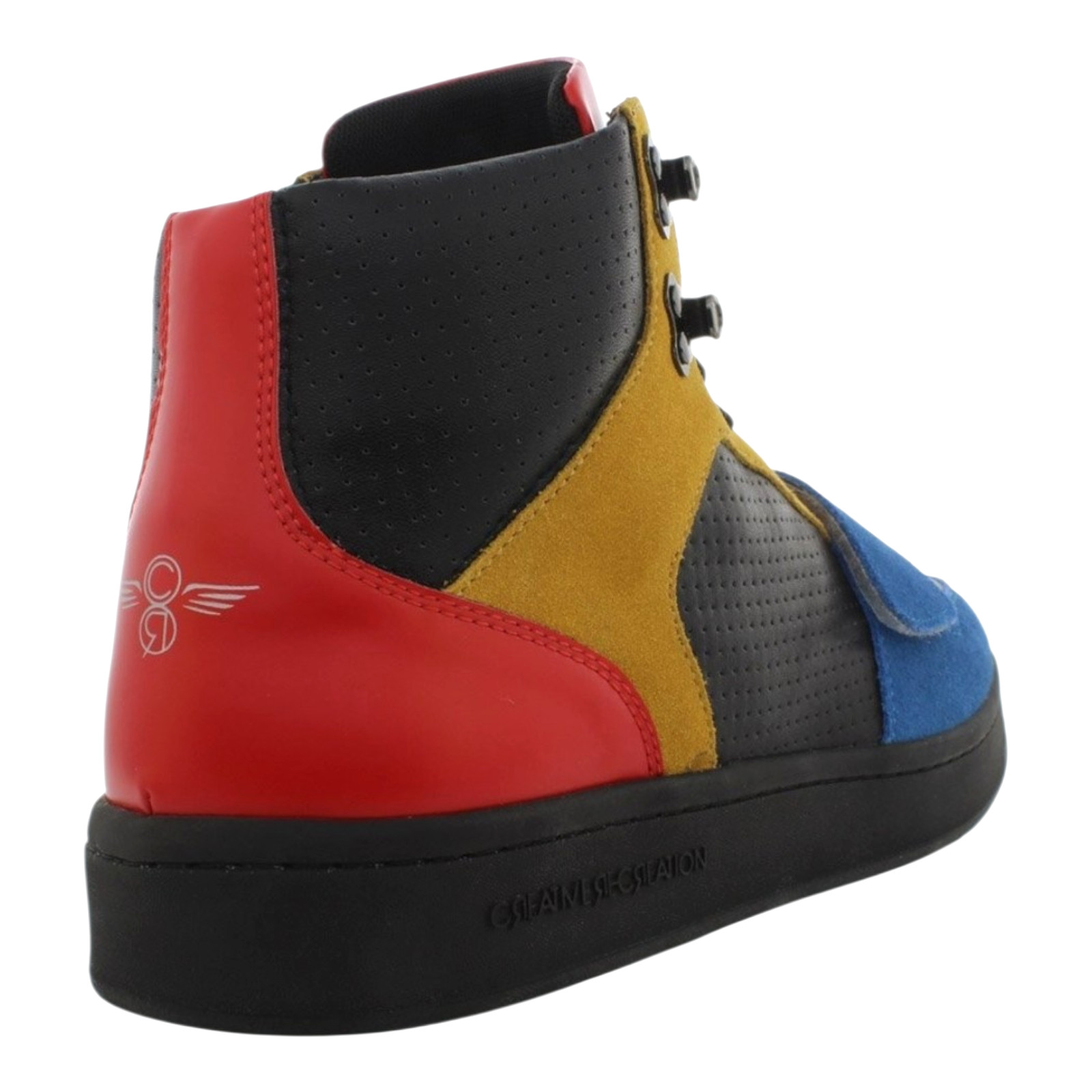 Creative Recreation Cesario Lux Men’s Shoes Black / Blue / Gold / Red Size 9.5