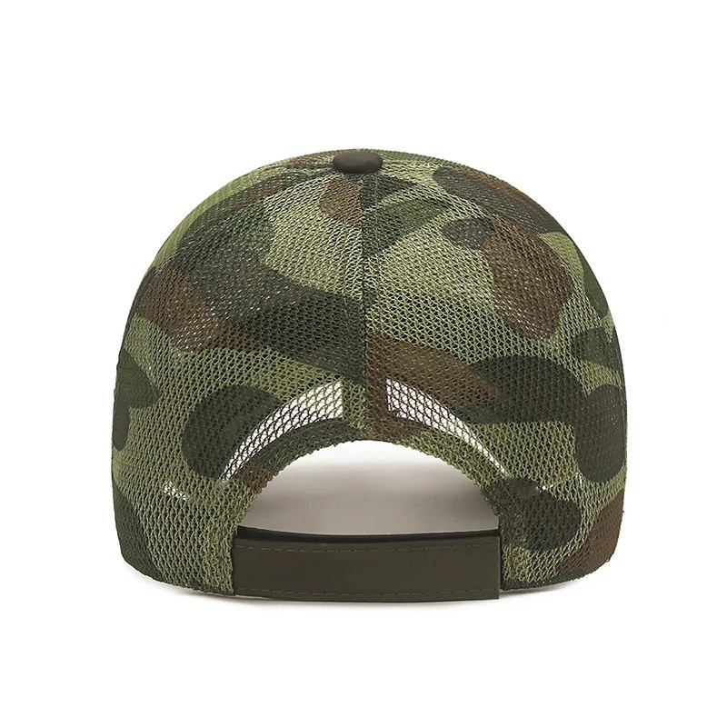 Summer Mesh Baseball Cap Sun Hat Unisex Fishing Outdoor Sport Breathable