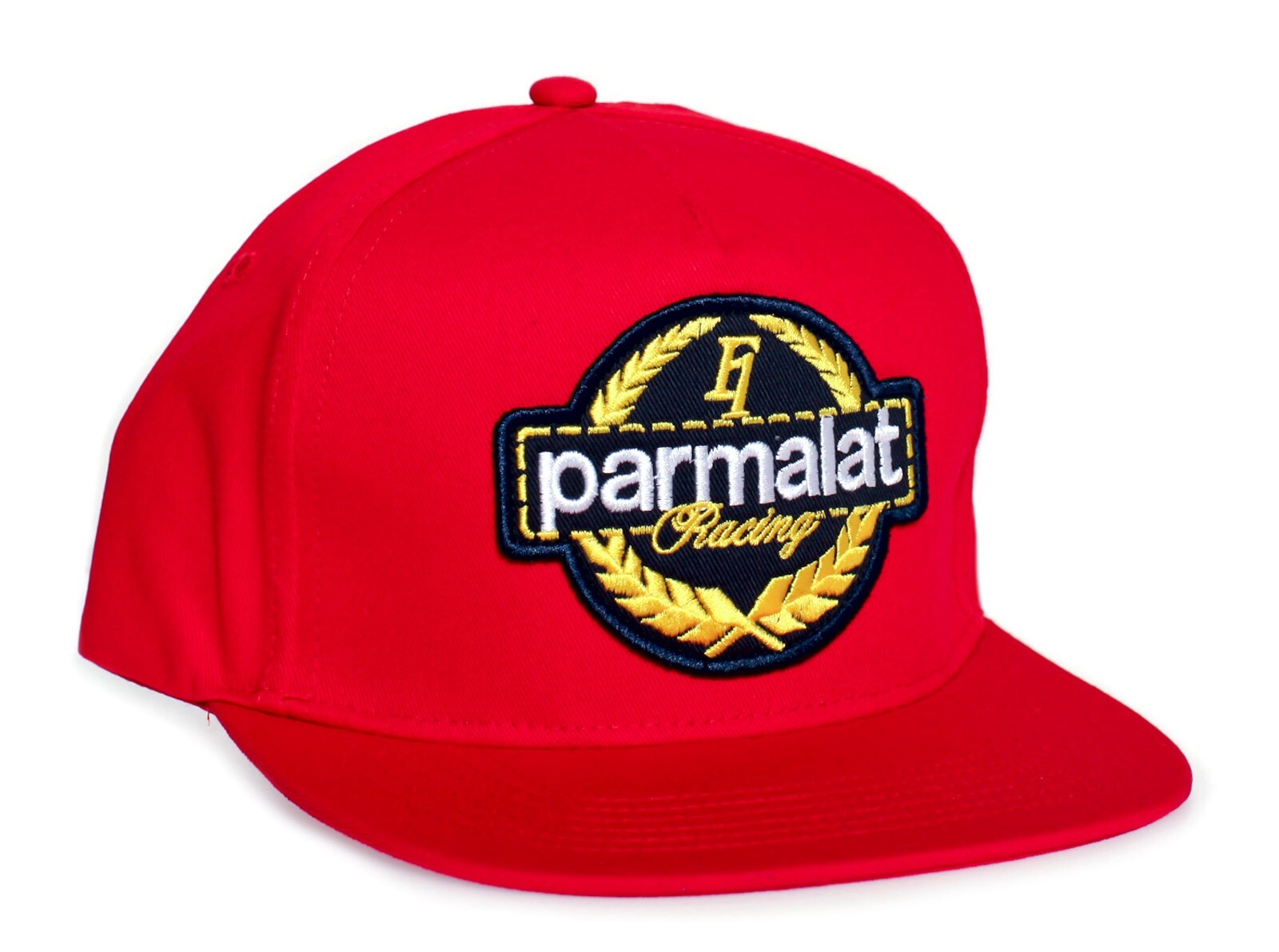 Parmalat Hat F1 Racing Car Team Niki Lauda Embroidered Cap Flat Red