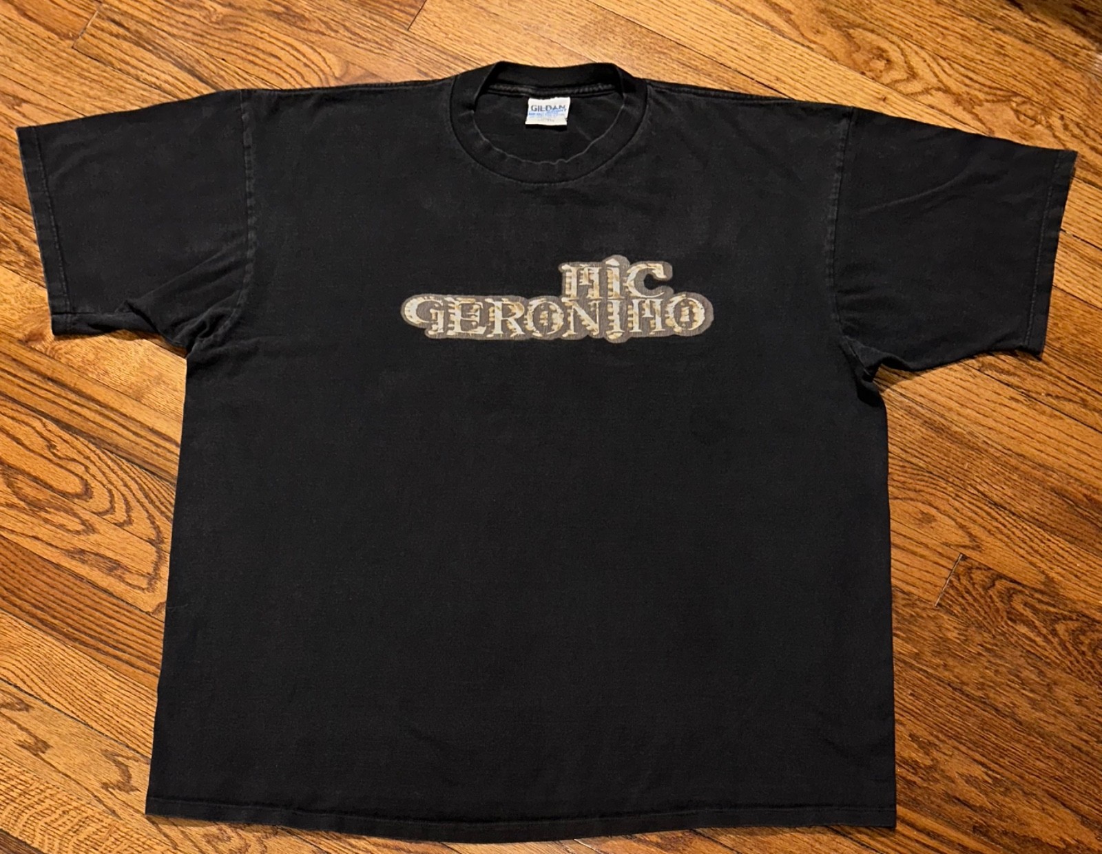 1995 mic Geronimo the natural royal flush vintage 90s blunt records rap t-shirt