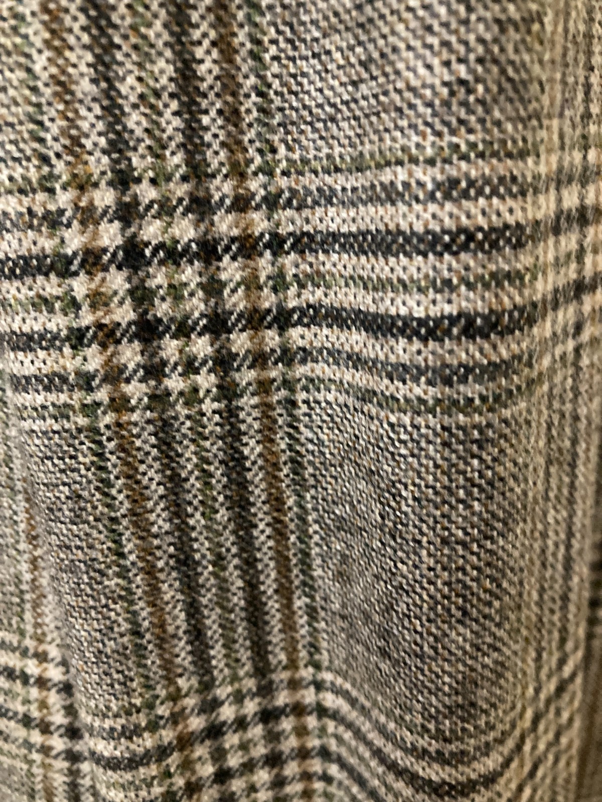 VGUC Ermenegildo Zegna Sport Coat Neutrals Wool/Cashmere IT54/52