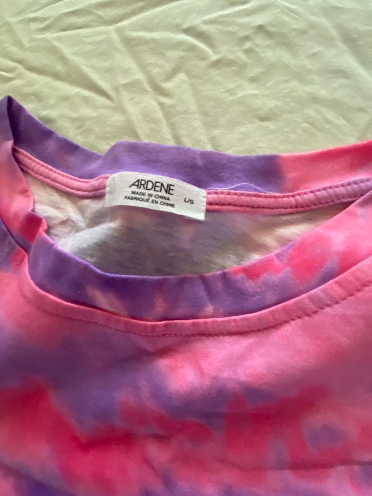 Ardene tye dye t shirts