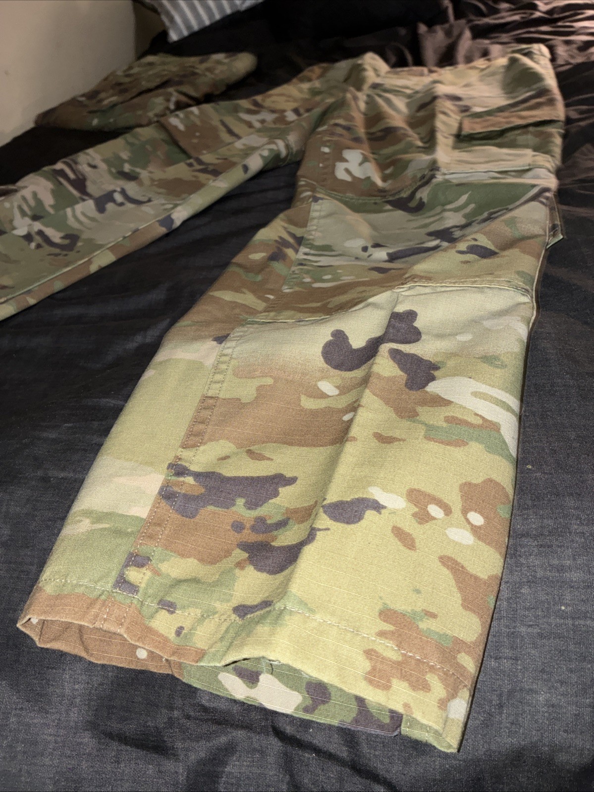 US Army Combat Uniform OCP Pants Medium Short Ripstop Unisex Military ACU