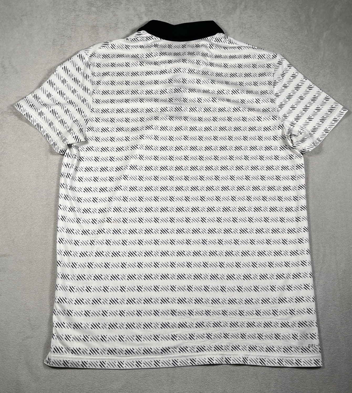 Nike Court Dri-Fit Advantage Men’s Large Tennis Polo Modern Dash Print