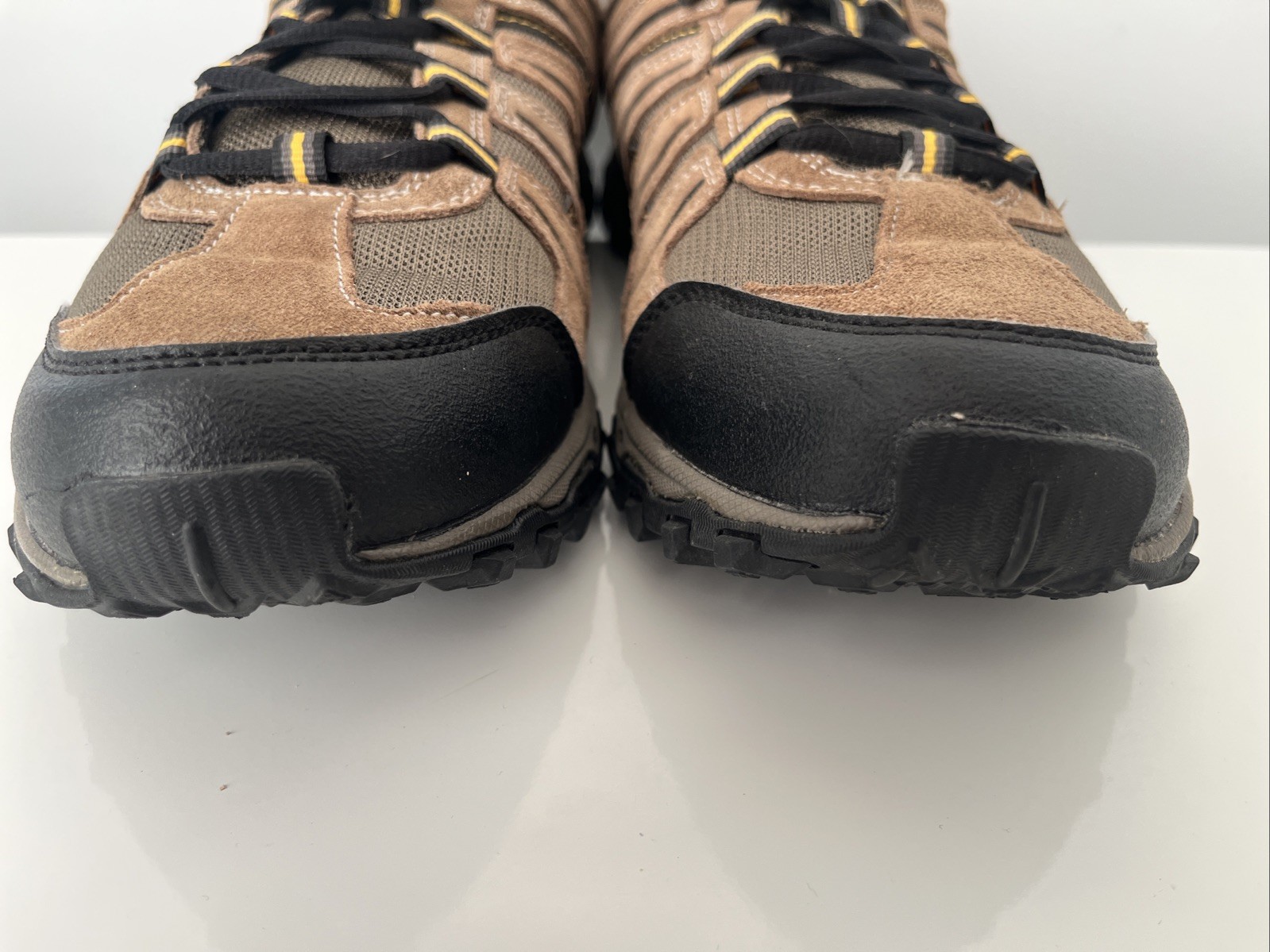 FILA Travail 2 Men’s Hiking Trail Shoes Size 10.5 Brown Gold Fusion Walnut
