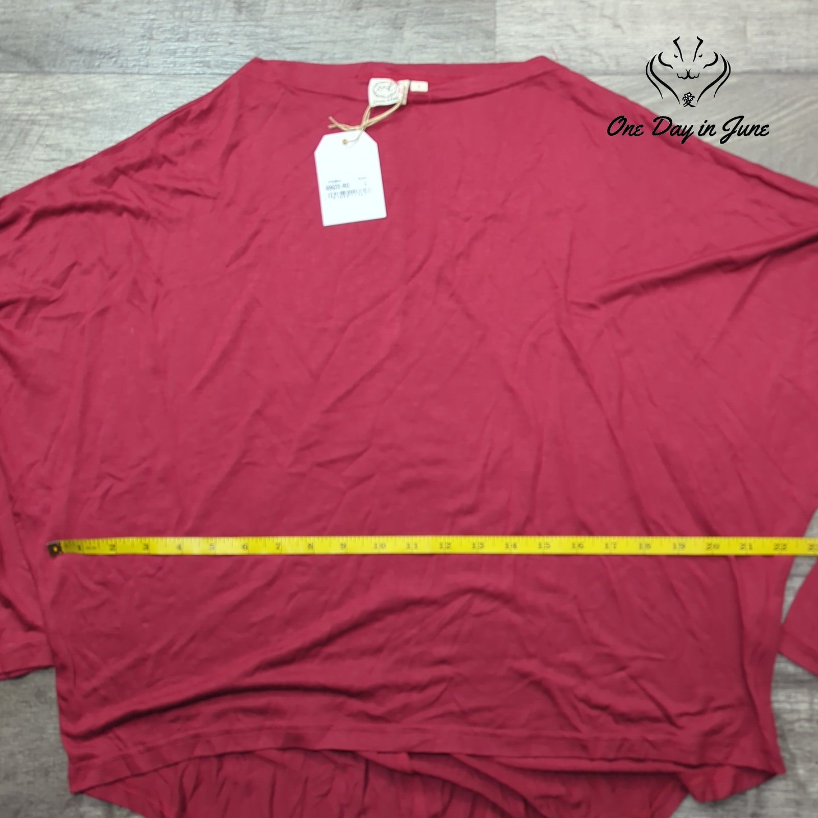Grace & Emma Long Sleeve Tee Shirt Size L