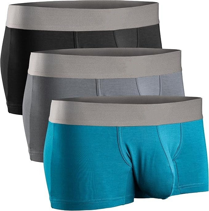 Mens Super Large Pouch Boxer Shorts Comfortable Soft Trunks Underwear Pants